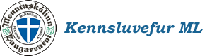 Logo of Kennsluvefur ML - Menntaský